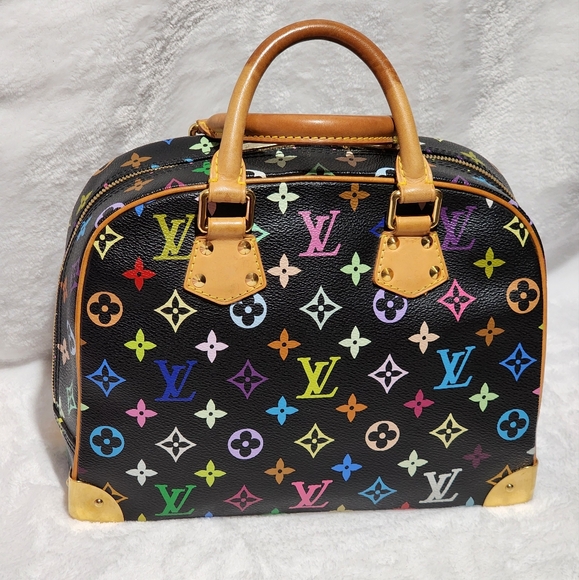 Authentic Louis Vuitton Black multicolor trouville - Picture 4 of 14